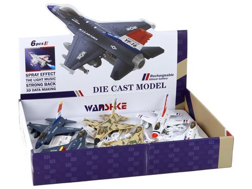 ZABAWKOWY SAMOLOT WOJSKOWY MYŚLIWIEC DŹWIĘK ŚWIATŁA 1SZT na Arena.pl