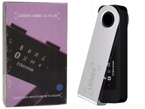 Portfel Ledger nano S PLUS wallet kryptowaluty BTC ETH XRP ADA SOL DOGE XLM na Arena.pl