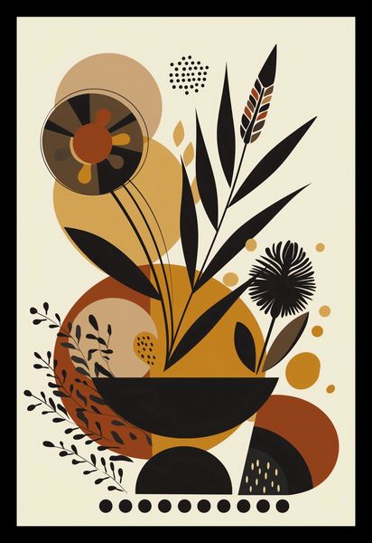 Plakat 20x30cm Ogrody Geometryczne zdjęcie 2