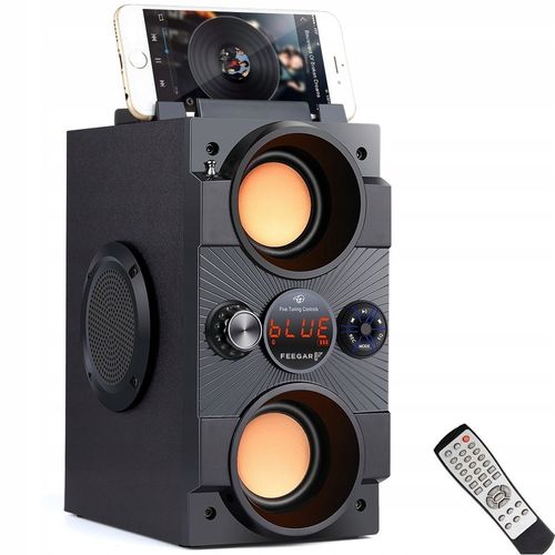 Głośnik przenośny Feegar DANCE czarny 30 W bluetooth na Arena.pl