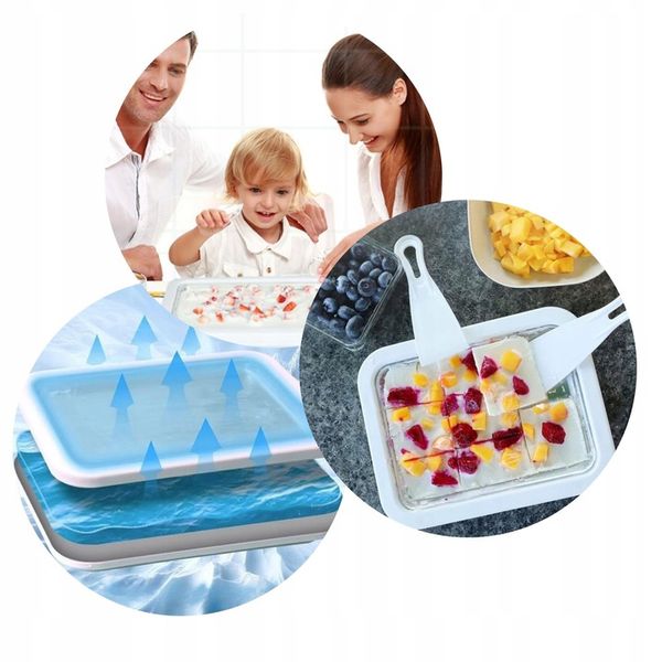 MASZYNA DO ROBIENIA LODÓW TAJSKICH MASZYNKA DO LODÓW ICE CREAM PREZENT zdjęcie 5