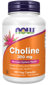 NOW FOODS Cholina 300 mg (100 kaps.)