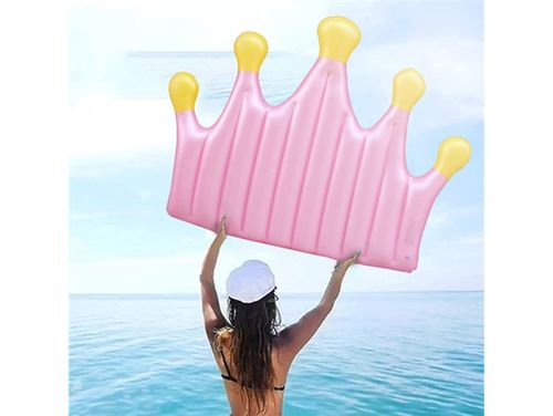 Materac dmuchany korona 145x195cm do pływania na wakacje plaże basen wodę na Arena.pl