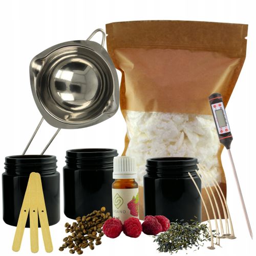 Wosk sojowy Zestaw do robienia świec sojowych DIY na Arena.pl