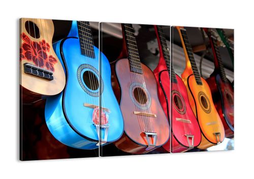 Obraz Na Płótnie - Gitara Muzyka - 105X70 Cm - Ce105X70-2221 na Arena.pl