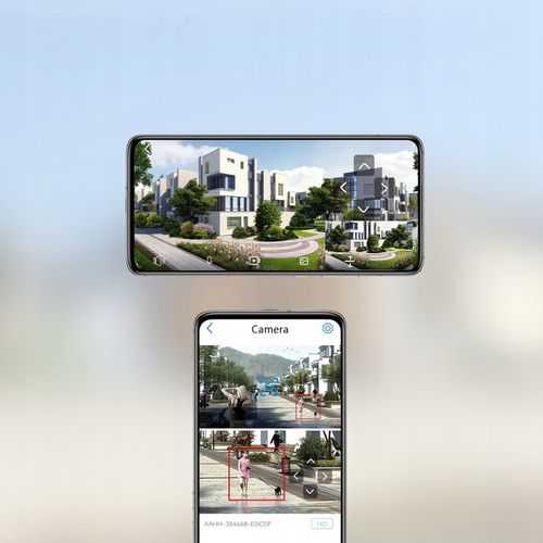 PODWÓJNA KAMERA WIFI IP SMART ZEWNĘTRZNA OBROTOWA QHD 2x 4MP ZOOM APLIKACJA na Arena.pl