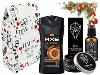 ZESTAW PREZENTOWY DLA NIEGO ŻEL POD PRYSZNIC POMADA i OLEJEK DO BRODY