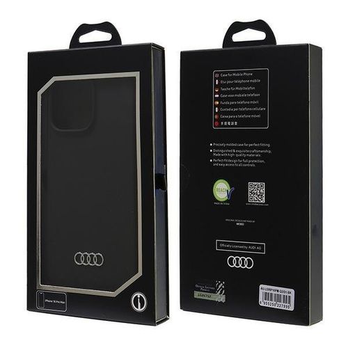 Audi Silicone Case iPhone 16 Pro Max 6.9" czarny/black hardcase na Arena.pl