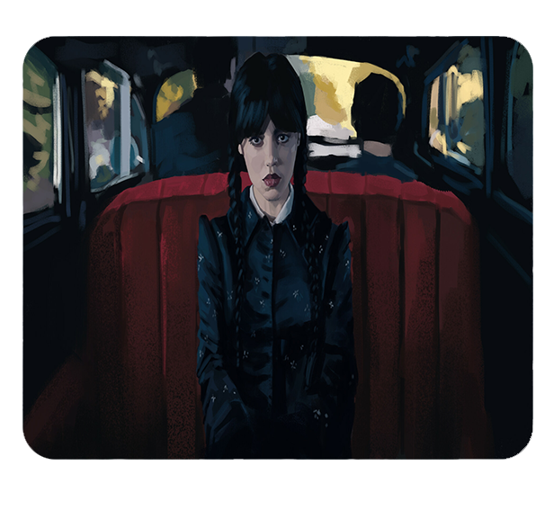 Podkładka pod myszkę Wednesday Addams zdjęcie 1