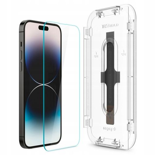 Szkło Hartowane Spigen EZ Fit do Apple iPhone 14 Pro Max Clear 2 szt. na Arena.pl