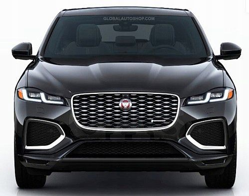 Jaguar F Pace - Chromowane Listwy Grill Chrom Atrapy Zderzaka Tuning zdjęcie 2