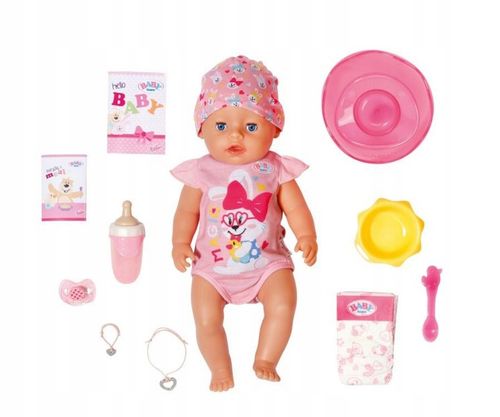 Lalka BABY BORN Zapf Creation Magiczna Dziewczynka 43 cm 10 Funkcji na Arena.pl