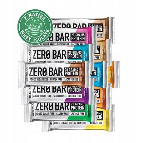 BIOTECH ZERO BAR MIKS WSZYSTKICH SMAKÓW BATON WPI na Arena.pl
