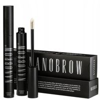 2x odżywka do brwi Nanobrow serum regenerujące brwi, odżywka na porost brwi