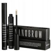 2x odżywka do brwi Nanobrow serum regenerujące brwi, odżywka na porost brwi