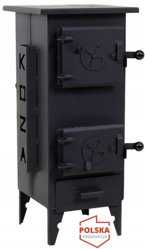 Piec koza piecyk szamotowy 13 cegieł 2mm ATEST EKO 6,5 kW EKOPROJEKT na Arena.pl