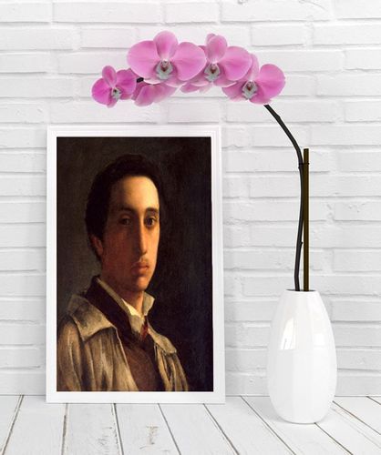 Self Portrait, Edgar Degas - plakat 70x100 cm na Arena.pl