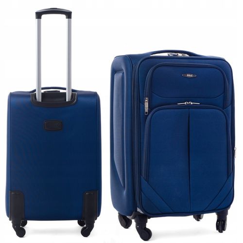 RGL ŚREDNIA WALIZKA PODRÓŻNA XL 4 KÓŁKACH BAGAŻ MATERIAŁOWA MIĘKKA na Arena.pl