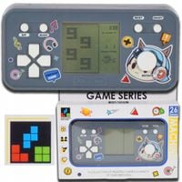 ELEKTRONICZNA GRA RETRO PRZENOŚNA MINI KONSOLA TETRIS DLA DZIECI NA BATERIE