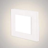 Schodowa lampa Lesel 008B 1008B2202 Elkim LED 1W 4000K do przedpokoju IP44 biała