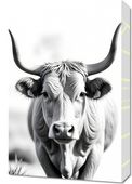 Obraz 40x60cm Vintage Artystyczny | Krowa | Portret Zwierząt Pop Art