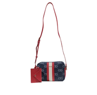 Torebka LIU JO Manhattan Camera Case M denim listonoszka logo