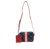 Torebka LIU JO Manhattan Camera Case M denim listonoszka logo