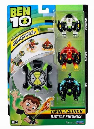 EPEE ZEGAREK OMNITRIX TRANSFORM 3 FIGURKI BEN TEN na Arena.pl