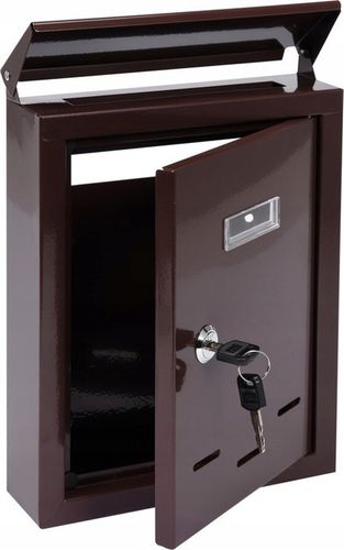 SKRZYNKA NA LISTY 285x200x60MM BRĄZOWA 78542 Vorel na Arena.pl