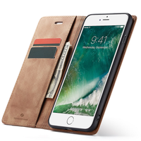 Spacecase Wallet Iphone 7/8 Plus Light Brown