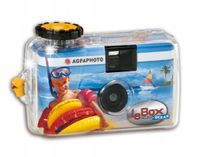 AGFA Aparat Jednorazowy Podwodny Wodoszczelny Wodoodporny 27 zdjęć do 3m