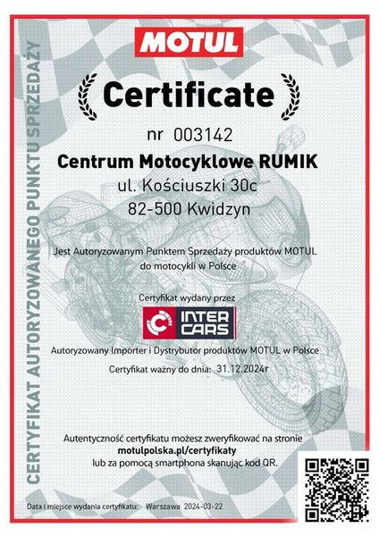 MOTUL OLEJ TRANSOIL 10W40 1L zdjęcie 5