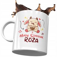 Dla Róży Kubek Na Urodziny Imieniny Na Prezent Z Nadrukiem Ze Zdjęciem