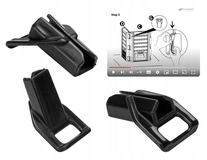 Kompostownik COMPOGREEN - CZARNY IKL380C-S411 zdjęcie 8