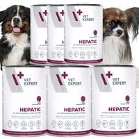 Mokra karma dla psów wsparcie wątroby kurczak Vet Expert Hepatic 6 x