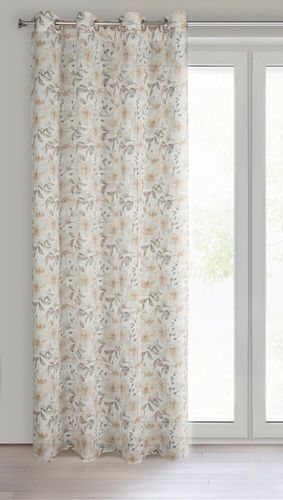 Zasłona gotowa na przelotkach AMARA Eurofirany naturalny na Arena.pl