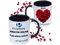 Kubek z twoim własnym dowolnym nadrukiem foto zdjęciem logo na prezent