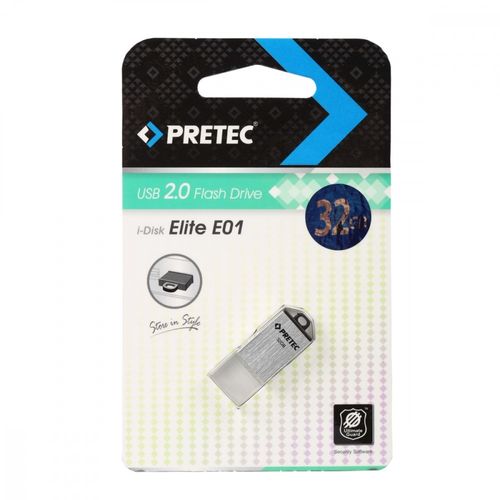 Pretec Pendrive 8GB i-Disk Elite USB 2.0 srebrny na Arena.pl