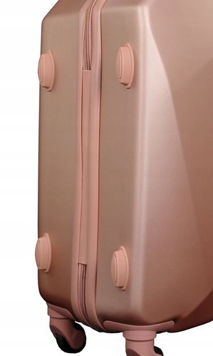 WALIZKA PODRÓŻNA ELEGANCKA MOCNA ABS 4 KÓŁKA XL na Arena.pl