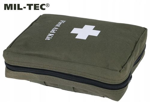 Apteczka pierwszej pomocy z wyposażeniem first aid Mil-tec duża olive na Arena.pl
