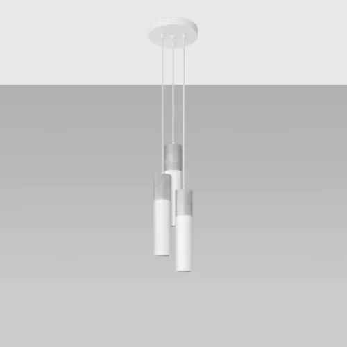 Lampa wisząca BORGIO 3P biały na Arena.pl