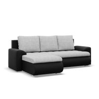 Narożnik rozkładany, lewy, Bosco, ekoskóra, 230x159x89 cm | TYLETEGOTU