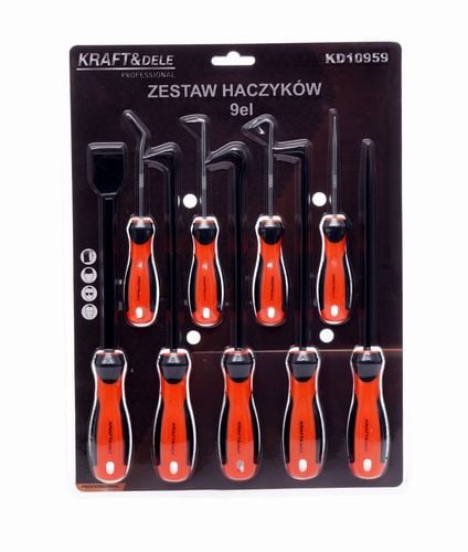 zestaw haczyków 9szt. kd10959 na Arena.pl
