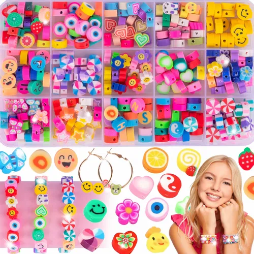 Zestaw do Robienia Bransoletek Naszyjników 300 el. na Arena.pl