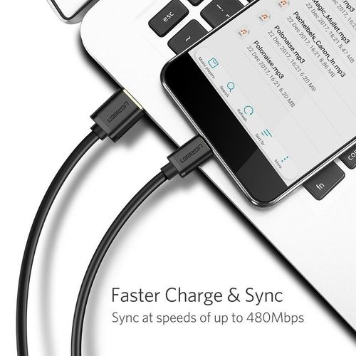 Kabel Micro Usb Ugreen Qc 2.0 2A 1.5M (Czarny) na Arena.pl