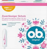 O.B DLA WYJĄTKOWEGO KOMFORTU NORMAL 64 SZTUKI DE