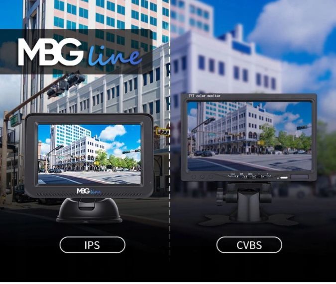 PROFESJONALNA KAMERA COFANIA BUS VAN 5'' AHD IPS zdjęcie 15