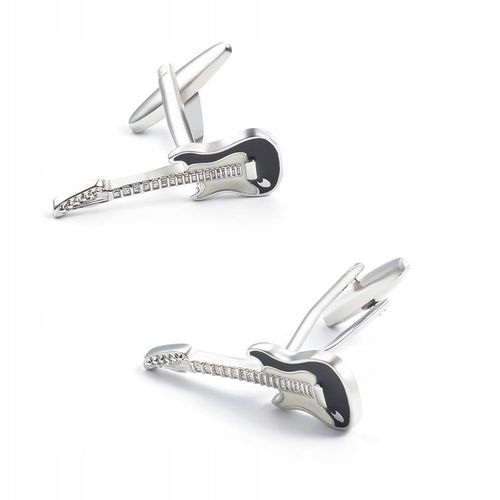 Spinki Do Mankietów Koszuli Dla Gitarzysty Gitara na Arena.pl