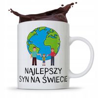 Kubek Prezent Dla Syna Najlepszy Syn Na Świecie Z Nadrukiem Ze Zdjęciem