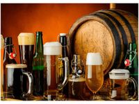 50X70CM PIWO DOMOWE OBRAZ POKOJU DREWNINE